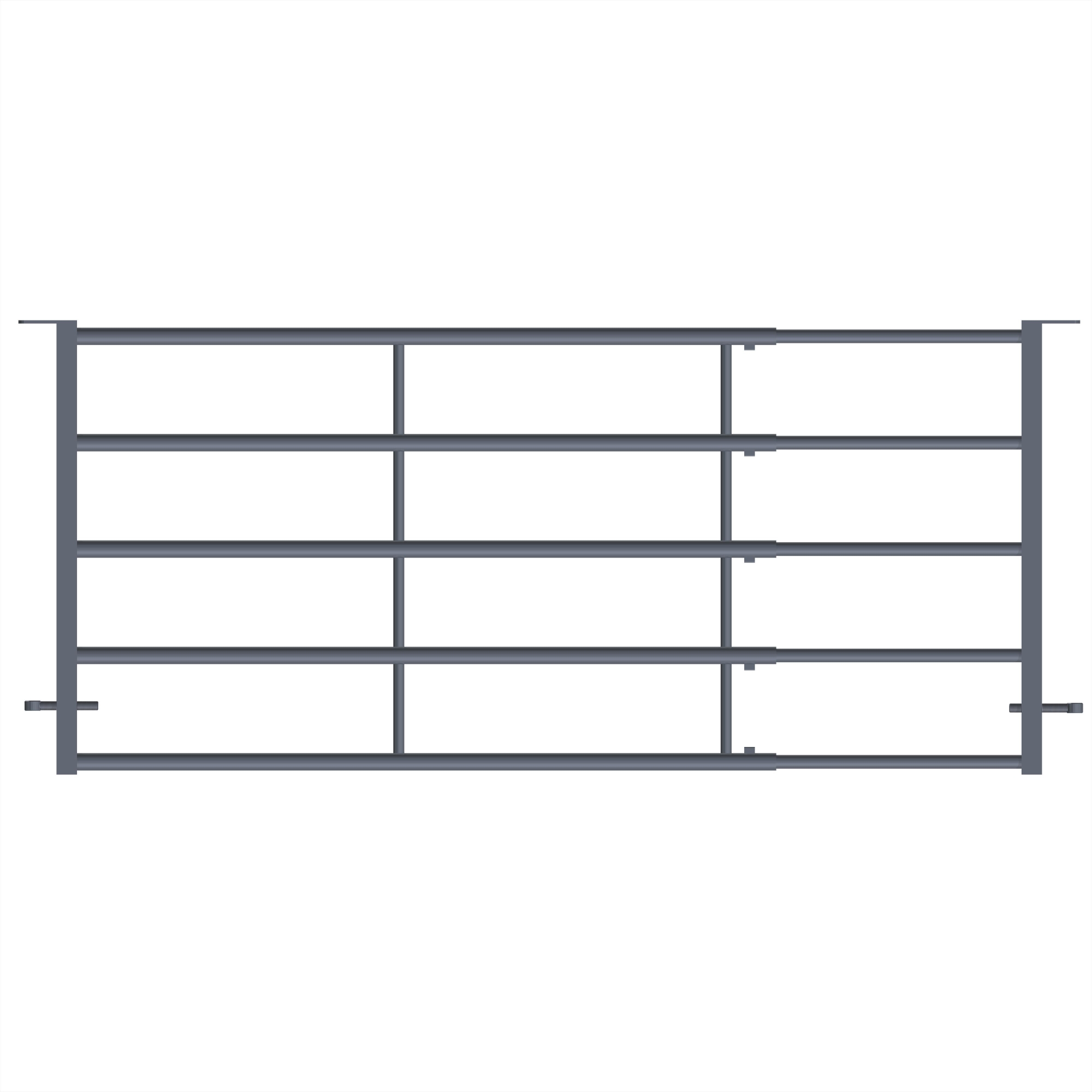0Panel Nastaviteľný panel lúčneho plotu – pozinkovaný (2 m - 7 m) – Obrázok 1