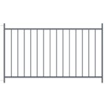 Ovčia ohrada – pozinkovaný panel s pozdĺžnymi rúrami (2 m x 1,2 m)
