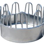 Okrúhle kŕmidlo pre dobytok a kone