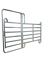 Texas panel s bránou – Mobilný plotový systém (2,4 m - 3,6 m) – Obrázok 3